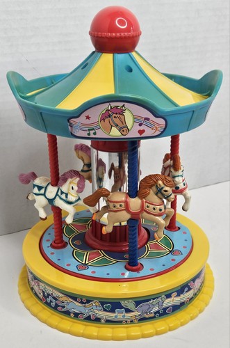 Vtg 1991 redbox toy carousel - redbox,