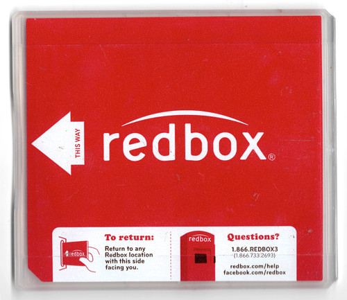 Empty redbox dvd blu ray - 1,